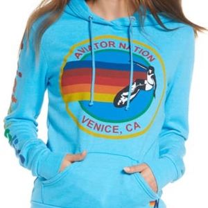 AVIATOR NATION - Blue hoodie size M